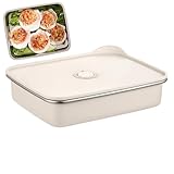 Contenedores Para Alimentos,Recipiente de Acero Inoxidable Apto para Microondas - Contenedor para Alimentos de Cocina,Para Trabajo, Picnic, Uso Diario, Escuela, Exterior, Familia, Viaje, Hogar Y