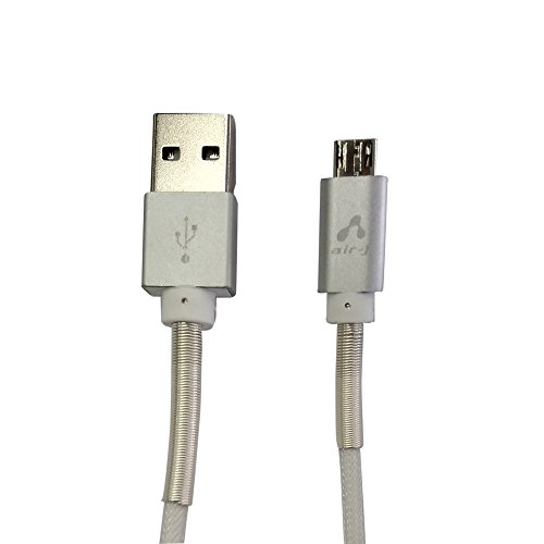 エアージェイ リバーシブル microUSB ケーブル 充電 両面挿し 1.5m USBコネクタ 急速充電 高耐久性 マイクロUSBケーブル 充電 同期 マイクロ クイックチャージ3.0 UKJ-RSG150 SL