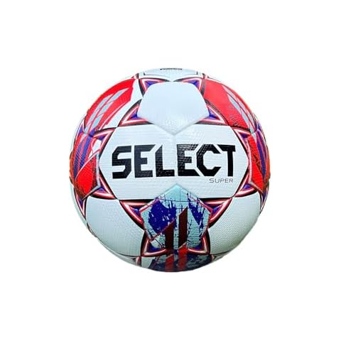 Select Super Mini Skills Soccer Ball, White/Red/Blue V24, Size 1 Cover
