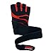 MRX Weightlifting Gloves for Men Workout Gloves Mens Wrist Support Lifting Gloves Male Gym Gloves | Workout Gym Accessories for Men Weight Lifting Fingerless Gym Exercise for Powerlifting
