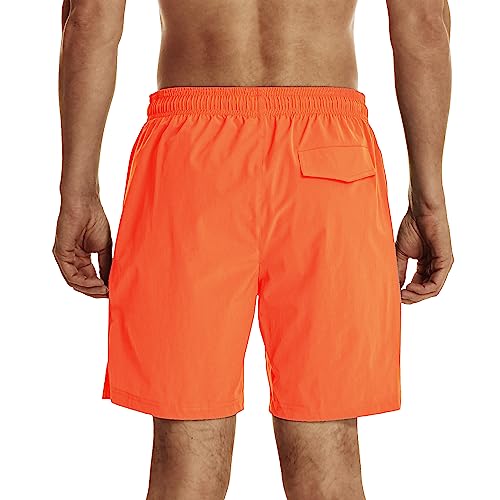 Image of HODOSPORTS Mens Swim Trunks 7 inch Quick-Dry Swim Shorts with Mesh Lining and Pockets