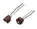 iJDMTOY OEM 9006 HB4 Female Adapters Wiring Harness Sockets w/ 4-Inch Wire Pigtails Compatible with High/Low Beam or Fog Lights Use