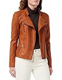 comma kunstlederjacke braun Jacke für Damen der dänischen Marke ONLY