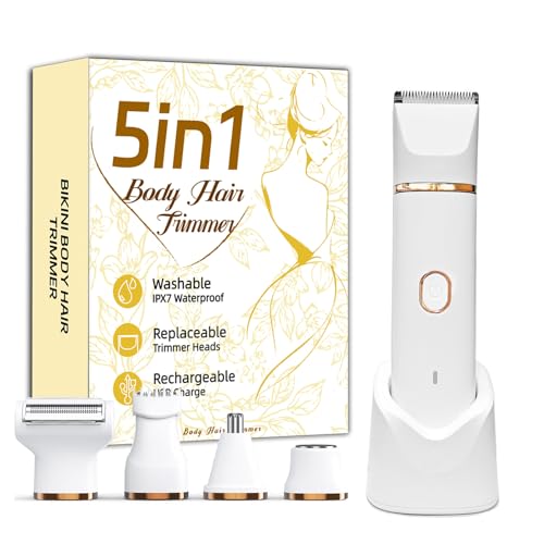 5-in-1 Bikini Trimmer & Shaver for Women