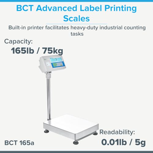 Báscula Adam Equipment BCT 165a con pantalla LCD y capacidad 165 lb miniatura 3