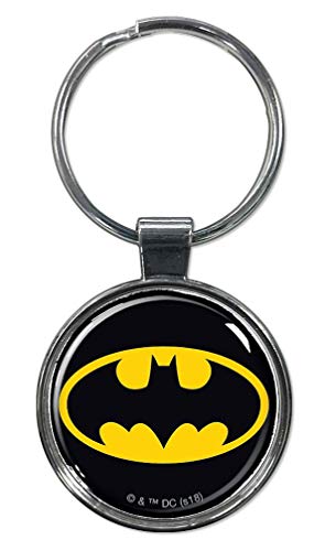 Ata-Boy DC Comics Batman Logo Keychain for Fans, Check out Ata-boy's Collection of Merchandise for Gift ideas…