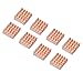Ruiqas Dissipateur Thermique 8 pièces, Pur cuivre mémoire vidéo RAM dissipateur Thermique radiateur Accessoires de Refroidissement pour Carte Graphique Ordinateur Portable CPU