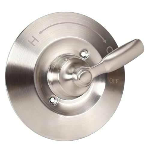 T14032 Shower Handle-Just Compatible with Delta Shower Trim Kit 14 Series Just Compatible with Cartridge RP46074 Fits R10000 Series Valves (Cartridge/Valve Not Included) Brushed Nickel-Handle