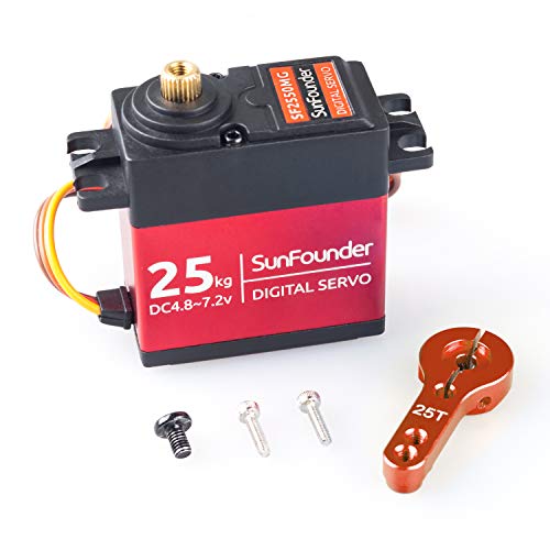 Metal case digital servo DS-S020 25kg haute performance