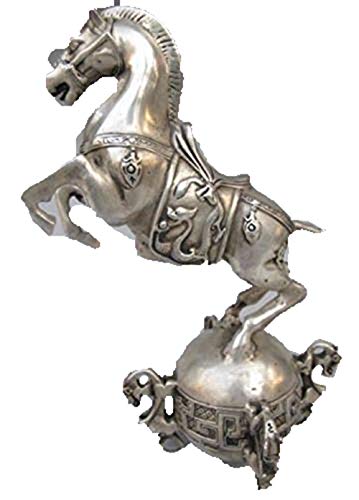 Statue de cheval tibétain pour sublimer un buffet de salon traditionnel