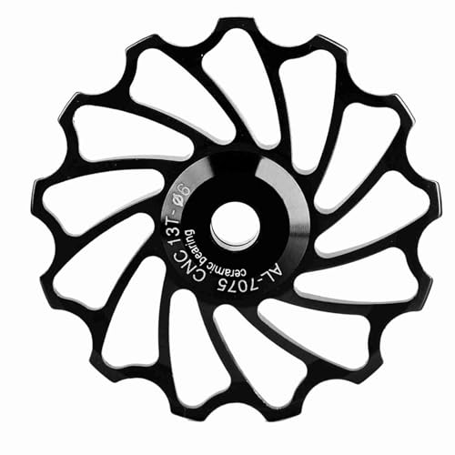 MEIJ Cerámica BEA Roller de Rueda de Polea Trasera 11T Den Rodillo Trasero BEA para Bicicleta Trasera para Ycle (13T)