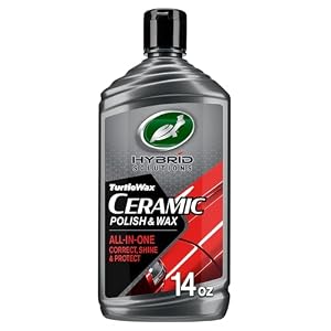 Turtle Wax Hybrid Solutions Ceramic Car Polish and Wax, 14 oz. (Pack of 1)