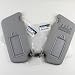 Hyundai Genuine Front Sun Visors (LH & RH) Gray 85220-1E020QS/85210-1E020QS