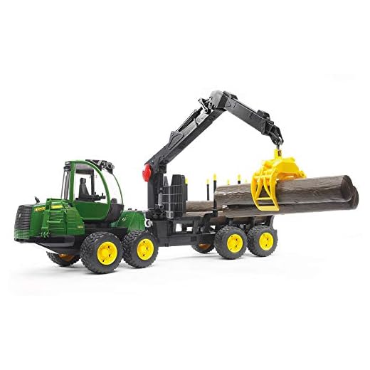 Bruder 09805 John Deere 1210E Forwarder