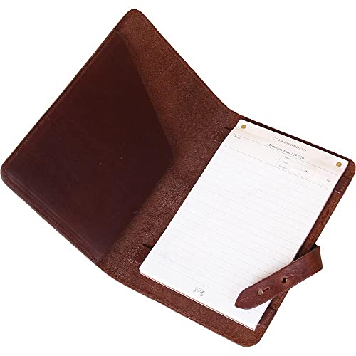 Travel Size Leather Portfolio No. 20 - Brown | Usa Made | Col. Littleton #TOP2