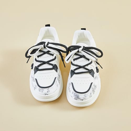 Women's Lightweight Platform Sneakers Comfortable Y2K Walking Shoes, Cute Casual for Everyday4