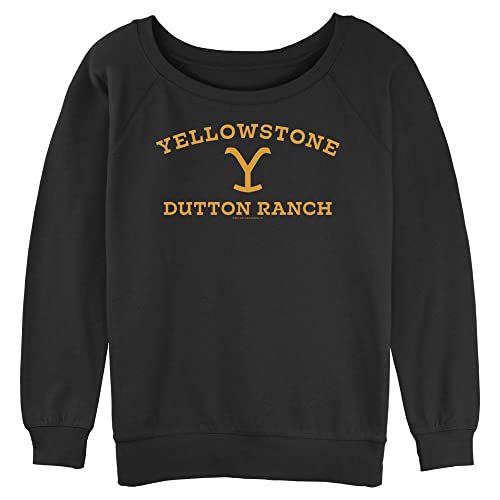 Image of Yellowstone Women's Dutton Ranch Slouchy French Terry Pullover