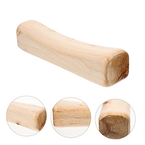Oreiller cervical bois de relaxation supérieure pour spa et sauna