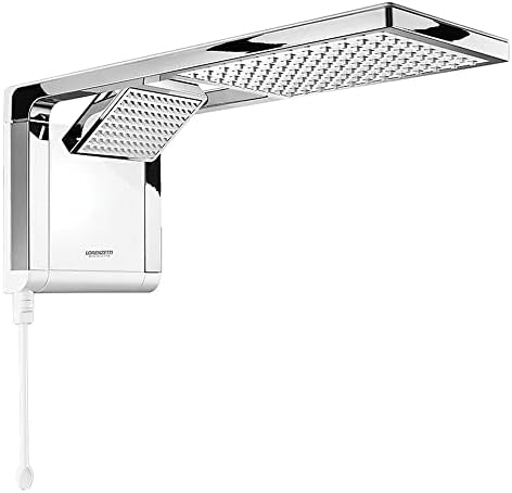 LORENZETTI Chuveiro Acqua Duo 220V 7800W, 7510101, Branco/Cromado...