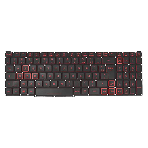 Clavier Azerty Français Solution Acer Nitro 5 AN517-51 Bloqué Remplacement Rouge