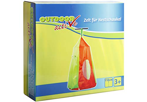 VEDES Großhandel GmbH - Ware 71703347 Outdoor Active Zelt Fuer Nestschaukel 110cm, Anthrazit