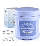 KUNPHY Jewelry Cleaner, 10oz Silver Cleaner, Quick and Easy Ring Cleaner for Restoring Shine, Professional Silver Jewelry Cleaner for Silver Jewelry, Sterling Silver, Diamonds, and Earrings