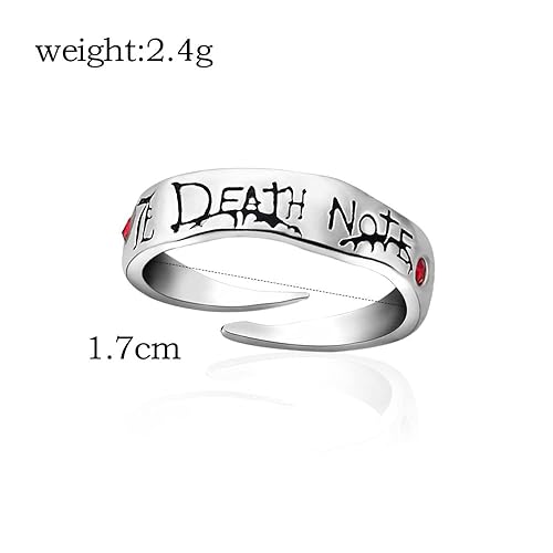 Miniatura 5 de Xingwang Queen Anime Death Note Yagami Light Cosplay Wig with Necklace keychain and Ring Short Brown Party Wig for Men Boys