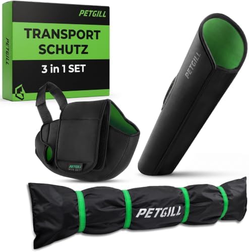 E-Bike Transportschutz Set 3-teilig – Motor, Akku & Lenker Schutzhülle. Wasserdichter Regenschutz beim Fahrradträger Transport. Zubehör kompatibel mit Bosch, Cube, MTB