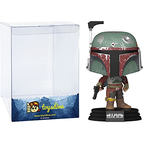 Cobb Vanth: P O P ! Vinyl Figurine Bundle With 1 Compatible 'Toysdiva' Graphic Protector (484-54522 - B)