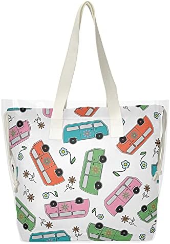 Sale 70 Off Gorira トートバック クリアバッグ 花柄 車 ハンドバッグ キャンバスバッグ ビニールバッグ オシャレ大容量 通学 肩掛け プレゼント レディース 通勤 2way Sale 70 Off Gorira トートバック クリアバッグ 花柄 車 ハンドバッグ キャンバスバッグ ビニールバッグ オシャレ大容量 通学 肩掛け プレゼント レディース 通勤 2way