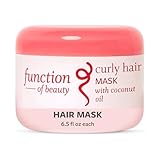 Function of Beauty Hair Mask for Curly Hair - Sulfate-Free Deep Conditioning Hair Mask for Smooth Natural Curls & Bounce - Hydrating & Moisturizing with Coconut Oil - Dry & Dull Hair Care Products