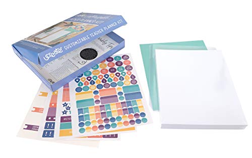 Ucreate Customizable Diy Teacher Planner Kit, 8.5" X 11", 157 Pieces (P1000128) #TOP2