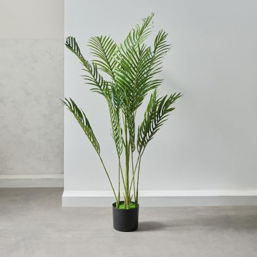 Home Box Teodora Artificial 12 Leaves Palm Tree - 120 cm