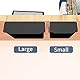 Hileyu Schublade Unter Schreibtisch selbstklebendes Popup Organizer Box zur Aufbewahrung Selbstklebende Schublade,selbstklebende Untertisch-Aufbewahrung für Handy,Stifte,Schlüssel Black