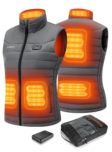 Gokozy Women's Heated Gilet with Battery Pack