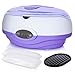 Paraffin Wax Machine for Hand and Feet, Kolem Paraffin Wax Bath, Quick Heating Paraffin Machine, Skin Moisturizing Machine Kits with 2lb. Paraffin Wax, Thermal Mitts, Gloves Liners, Purple