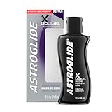 Astroglide X LiquiGel Personal Lubricant (5oz), Silicone Liquid & Gel Hybrid Lube, Silky & Lightweight, Hypoallergenic, for Men, Women, and Couples, Waterproof, Manufactured in USA