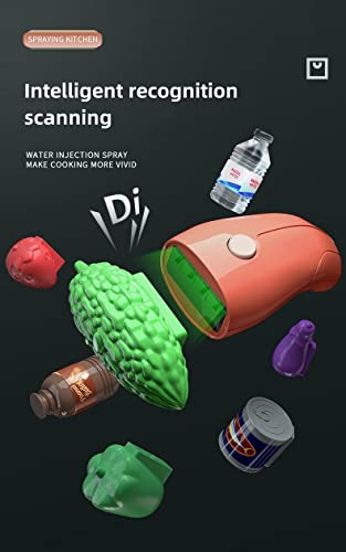 Tempaky Caixa registradora para crianças, caixa registradora fingida com scanner, calculadora de ali