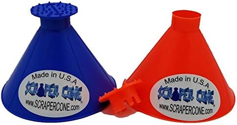 SCRAPER CONE️ Paquete de 2 raspadores de hielo originales, con tecnología Twist 
