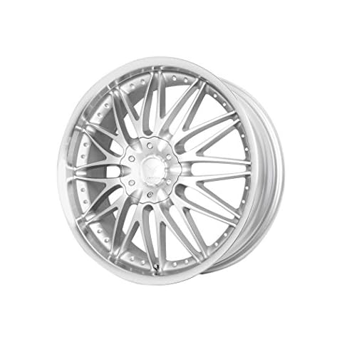 Verde Wheels V41 Regency Silver Wheel with Painted (16 x 7.5 inches /4 x 100 mm, 40 mm Offset) Cover