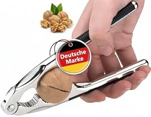 FlYHIGH Premium Nussknacker aus robustem Eisen, ergonomischer Griff, Universal für alle Nüsse, perfekt zur Weihnachtszeit - NEUES 2025 Model