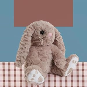 Bearington collection java easter bunny 10 inch stuffed animals bunny plush easther gifts for kids  urban country home decor