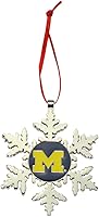 Vista 14 de Adorno navideño de copo de nieve de Alabama Crimson Tide
