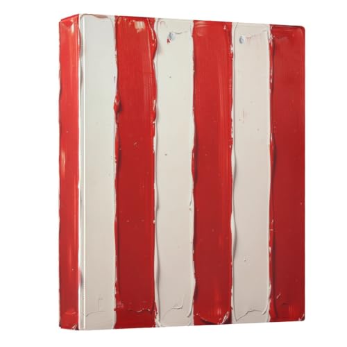 Classeur grand format à anneaux en D 3,8 cm et plateau écriture rigide motif drapeau USA