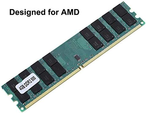 Regun Desktop DDR2 800mhz 4gb - 4GB Large Capacity DDR2 Memory Module 800MHz Fast Data Transmission RAM DDR2 4GB for Desktop Computer