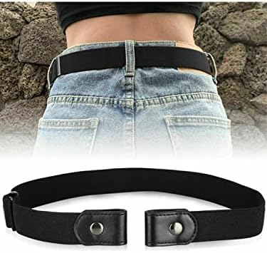 989Zé ENZO Unisex No Buckle Waist Elasticated Belts Mens Womens Stretch Belt For Jeans Trousers
