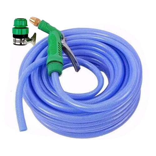 Manguera de jardín sin torceduras, manguera de jardín larga y flexible, boquilla de pulverización para patio, juego de lavado de coche, suministros de tubo de riego de flores, suministros de césped al