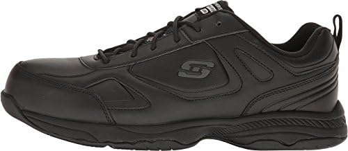 Skechers for Work Men's Dighton Woodsboro Work Shoe,Black,8.5 M US | Image 1
