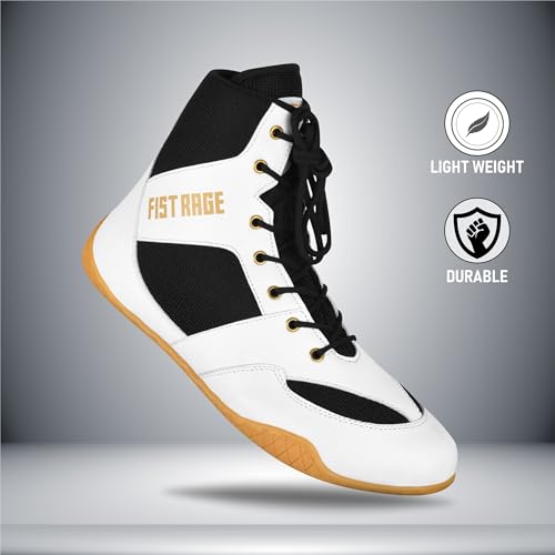 image for FISTRAGE FR FISTRAGE Boxing Shoes Lightweight Kick Fighting and Traini