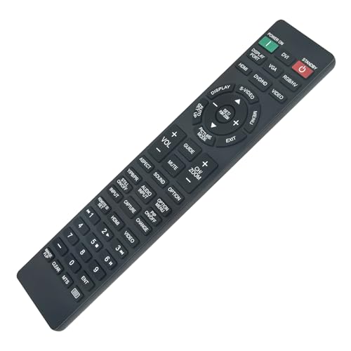 Télécommande RU-M117 de remplacement NEC P461 V423 pour écran LCD